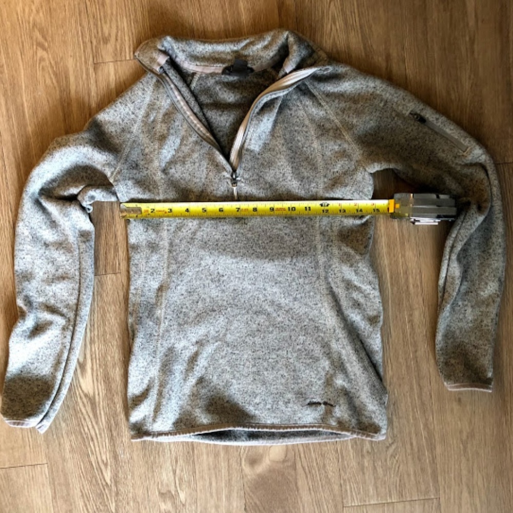 Gray Eddie Bauer Quarter Zip